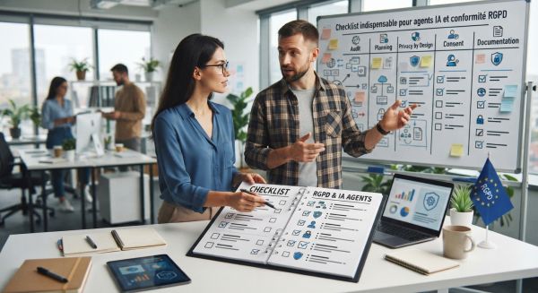 Checklist indispensable pour agents IA et conformité RGPD
